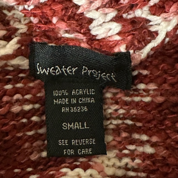 Sweater Project Short Sleeve Sweater Size Small - Picture 7 of 8
